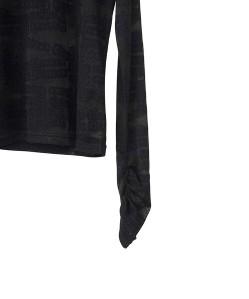 TYPE LOGO柄ジャカード チビTシャツ（Tシャツ/カットソー