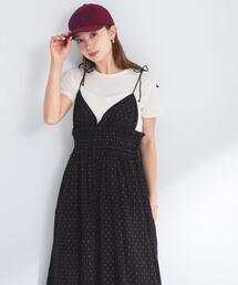 URBAN RESEARCH Sonny Label | コットンドビーシャーリングキャミワンピース(ワンピース)