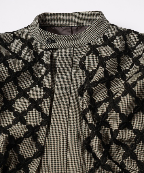 mintdesigns（ミントデザインズ）の「MIX CHECK DRESS COAT（その他アウター・レディース・ホワイト/ブラック・ONESIZE）」の12枚目の写真