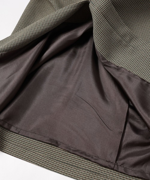 mintdesigns（ミントデザインズ）の「MIX CHECK DRESS COAT（その他アウター・レディース・ホワイト/ブラック・ONESIZE）」の16枚目の写真