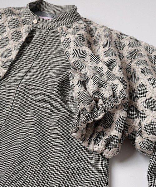 mintdesigns（ミントデザインズ）の「MIX CHECK DRESS COAT（その他アウター・レディース・ホワイト/ブラック・ONESIZE）」の21枚目の写真