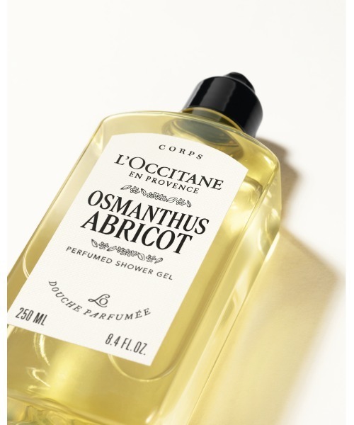 L'OCCITANE（ロクシタン）の「オスマンサスアブリコ[オスマンサス] パフュームド シャワージェル 250mL ボディソープ（石鹸/ボディソープ・レディース・その他・FREE）」の7枚目の写真