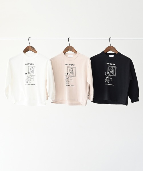 FOV（フォブ）の「FOV/フォブ ARTS L/S Tシャツ（Tシャツ/カットソー・キッズ・ホワイト/ベージュ系その他/ブラック・M/L/XL/S）」の13枚目の写真
