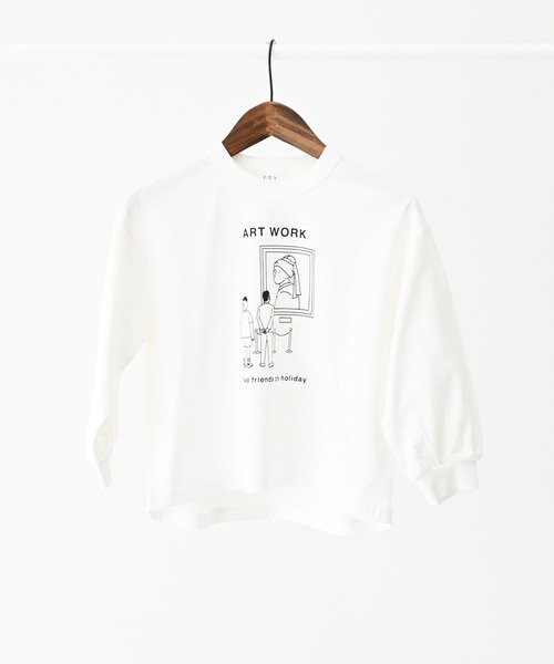 FOV（フォブ）の「FOV/フォブ ARTS L/S Tシャツ（Tシャツ/カットソー・キッズ・ホワイト/ベージュ系その他/ブラック・M/L/XL/S）」の9枚目の写真