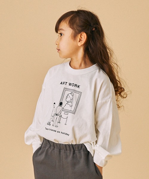FOV（フォブ）の「FOV/フォブ ARTS L/S Tシャツ（Tシャツ/カットソー・キッズ・ホワイト/ベージュ系その他/ブラック・M/L/XL/S）」の4枚目の写真