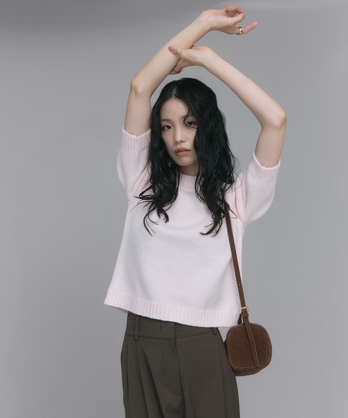 牛革】ミニマムハンドバッグ（ハンドバッグ）｜soins（ソワン）の