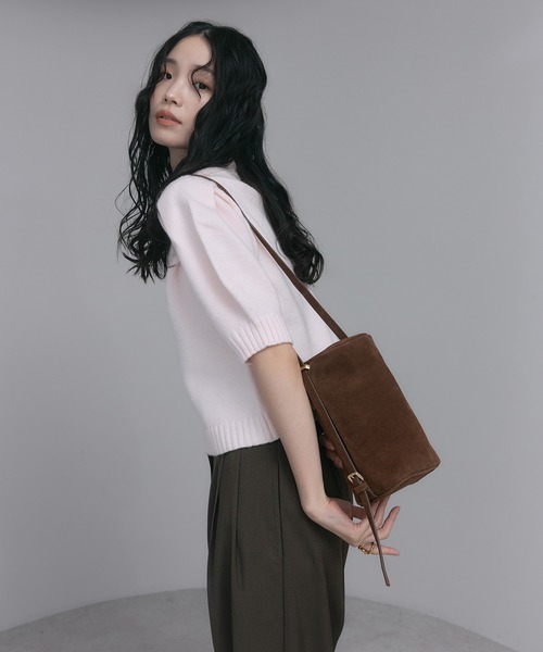 ボンジュールサガン 牛革ミニマムハンドバッグ セール】【牛革】ミニマムハンドバッグ（ハンドバッグ）｜soins