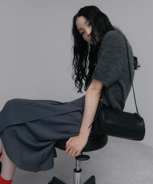 牛革】ミニマムハンドバッグ（ハンドバッグ）｜soins（ソワン）の