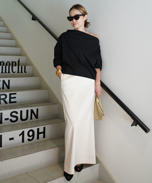 PRIMEWOOL PONTE プルオーバー（Tシャツ/カットソー）｜Deuxieme