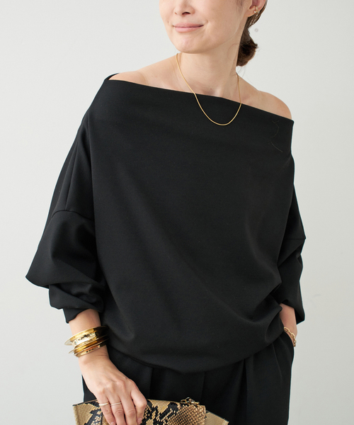 *PRIMEWOOL PONTEプルオーバー【Deuxieme Classe】 PRIMEWOOL PONTE プルオーバー（Tシャツ/カットソー）｜Deuxieme