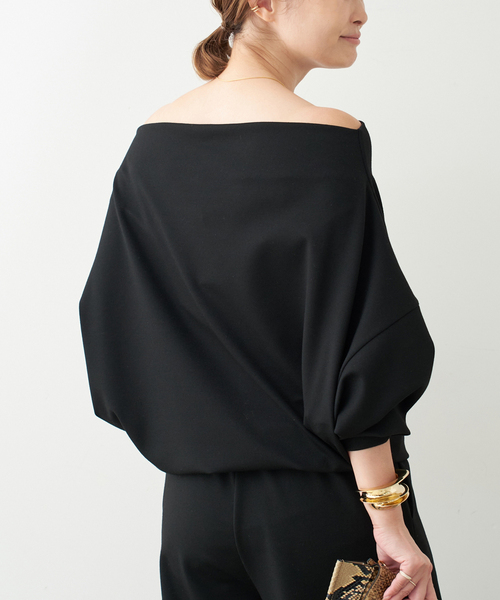 MUSE *PRIMEWOOL PONTE プルオーバー 新品 PRIMEWOOL PONTE プルオーバー（Tシャツ／カットソー）｜MUSE de