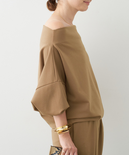 PRIMEWOOL PONTE プルオーバー（Tシャツ/カットソー）｜Deuxieme