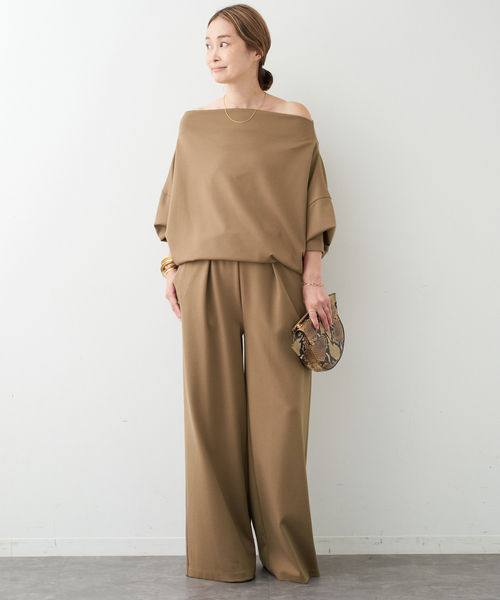 PRIMEWOOL PONTE プルオーバー（Tシャツ/カットソー）｜Deuxieme