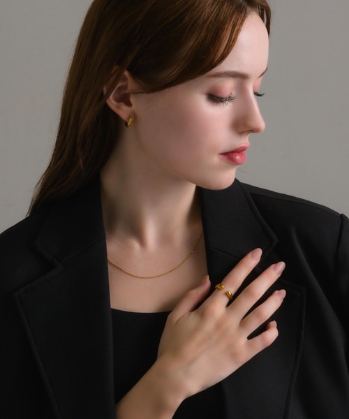 muku（ムク）の「NC/GLITTER（ネックレス・レディース・シルバー/ゴールド/シャンパン・39/45/52）」の14枚目の写真