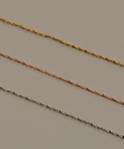muku（ムク）の「NC/GLITTER（ネックレス・レディース・シルバー/ゴールド/シャンパン・39/45/52）」の11枚目の写真