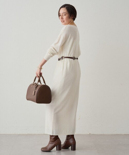 LOUNGEDRESS（ラウンジドレス）の「ウールカシミヤニットワンピース