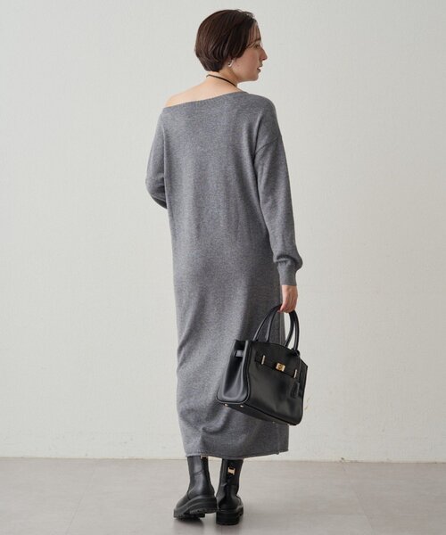 LOUNGEDRESS(ラウンジドレス)の「ウールカシミヤニットワンピース LOUNGEDRESS(ラウンジドレス)の「ウールカシミヤニットワンピース