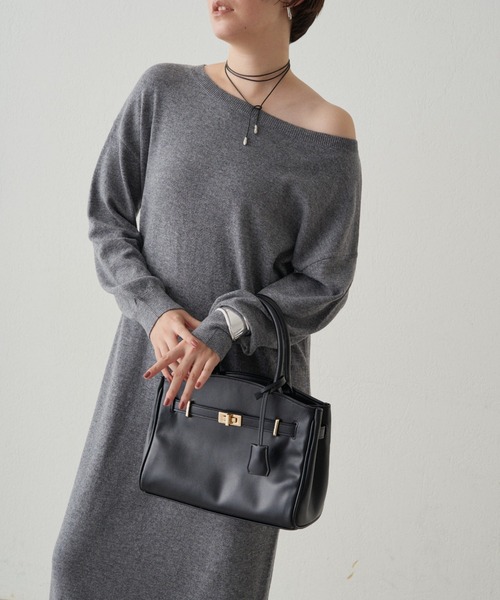 LOUNGEDRESS（ラウンジドレス）の「ウールカシミヤニットワンピース