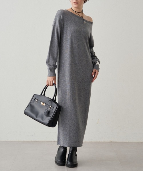LOUNGEDRESS（ラウンジドレス）の「ウールカシミヤニットワンピース