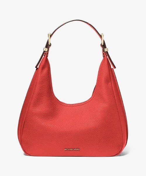 MICHAEL KORS(マイケルコース)の「NOLITA ペブルレザー ホーボー ショルダー スモール(ショルダーバッグ・レディース・レッド系・FREE)」の1枚目の写真