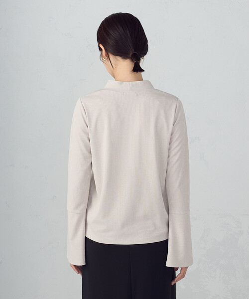 COMME CA ISM(コムサイズム)の「フレアースリーブ カットソー(Tシャツ/カットソー・レディース・ベージュ/ダークブラウン・MEDIUM/LARGE)」の12枚目の写真