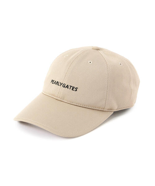 PEARLY GATES】シンプルツバ長キャップ (UNISEX)（キャップ