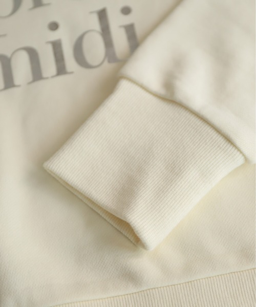 NOMBRE IMPAIR（ノンブルアンペール）の「フレーズ箔PT　ハイネックP/O（Tシャツ/カットソー・レディース・ホワイト/チャコールグレー・FREE）」の22枚目の写真