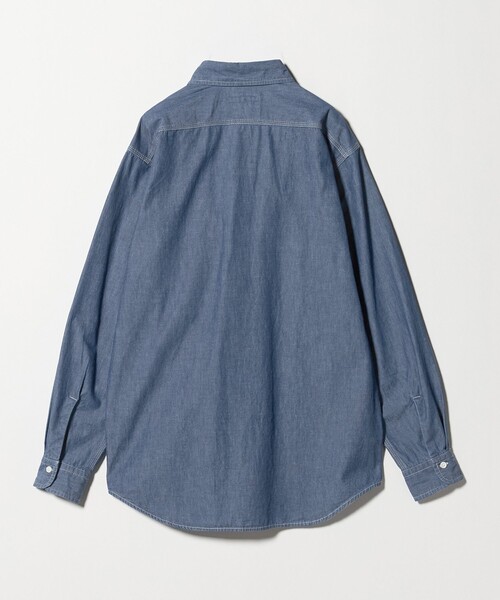 District（ディストリクト）の「＜District＞シャンブレー ダブルポケット レギュラーカラーシャツ（シャツ/ブラウス・メンズ・ブラック/ライトブルー・L/S/XL/M）」の14枚目の写真