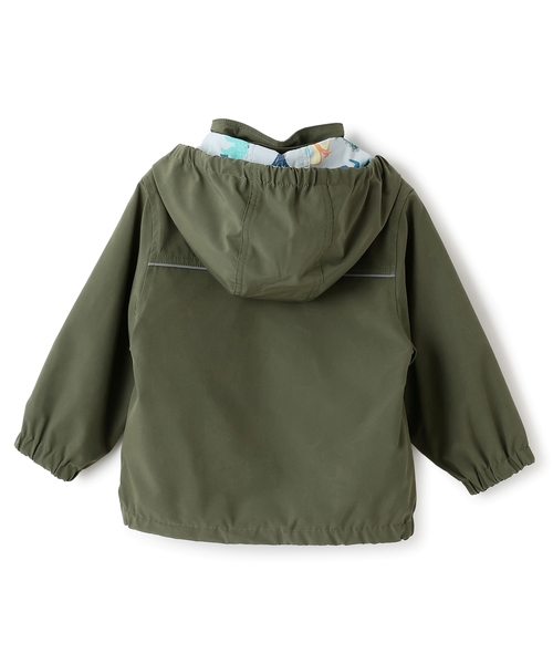 kladskap（クレードスコープ）の「恐竜リバーシブルウィンドブレーカー（ナイロンジャケット・キッズ・カーキ/パープル・90cm/120cm/130cm/100cm/110cm）」の5枚目の写真