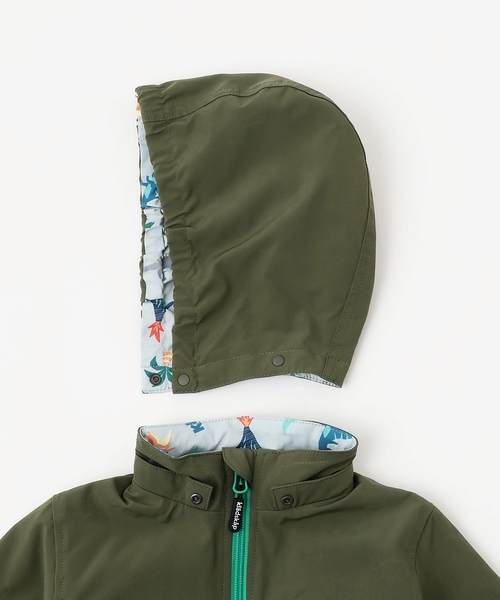 kladskap（クレードスコープ）の「恐竜リバーシブルウィンドブレーカー（ナイロンジャケット・キッズ・カーキ/パープル・90cm/120cm/130cm/100cm/110cm）」の8枚目の写真