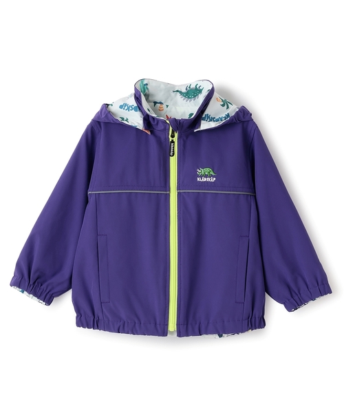kladskap（クレードスコープ）の「恐竜リバーシブルウィンドブレーカー（ナイロンジャケット・キッズ・カーキ/パープル・90cm/120cm/130cm/100cm/110cm）」の15枚目の写真