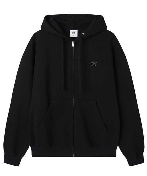 OY/オーワイ』STRIPE PATCH HOODIE ZIP UP/ストライプパッチ
