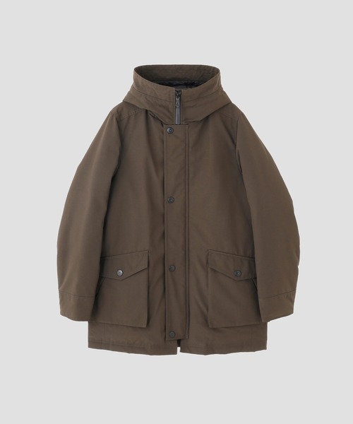 NANO universe（ナノユニバース）の「「西川ダウン(R)」アークティックダウン（ダウンジャケット/コート・メンズ・ブラウン/ブラック・L/M/S）」の14枚目の写真