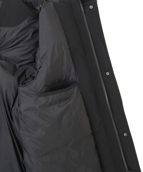 NANO universe（ナノユニバース）の「「西川ダウン(R)」アークティックダウン（ダウンジャケット/コート・メンズ・ブラウン/ブラック・L/M/S）」の8枚目の写真