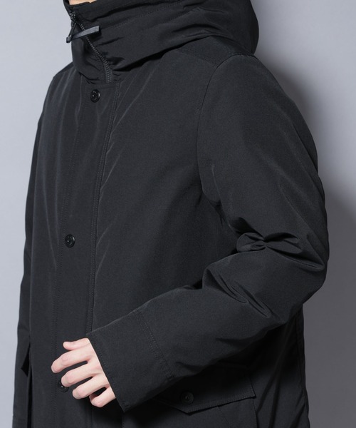 NANO universe（ナノユニバース）の「「西川ダウン(R)」アークティックダウン（ダウンジャケット/コート・メンズ・ブラウン/ブラック・L/M/S）」の16枚目の写真