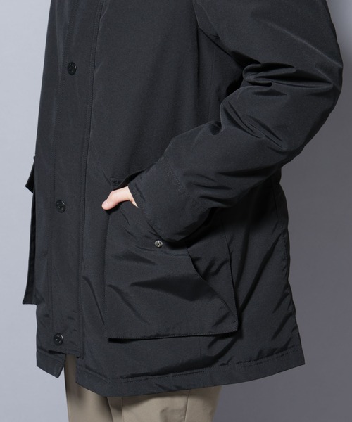 NANO universe（ナノユニバース）の「「西川ダウン(R)」アークティックダウン（ダウンジャケット/コート・メンズ・ブラウン/ブラック・L/M/S）」の17枚目の写真