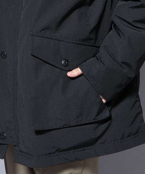 NANO universe（ナノユニバース）の「「西川ダウン(R)」アークティックダウン（ダウンジャケット/コート・メンズ・ブラウン/ブラック・L/M/S）」の10枚目の写真