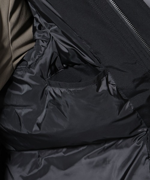 NANO universe（ナノユニバース）の「「西川ダウン(R)」アークティックダウン（ダウンジャケット/コート・メンズ・ブラウン/ブラック・L/M/S）」の13枚目の写真