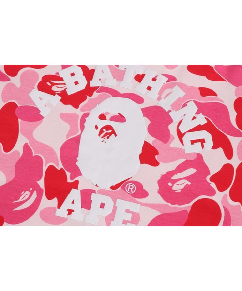 ABC CAMO COLLEGE LS TEE（Tシャツ/カットソー）｜A BATHING APE（ア