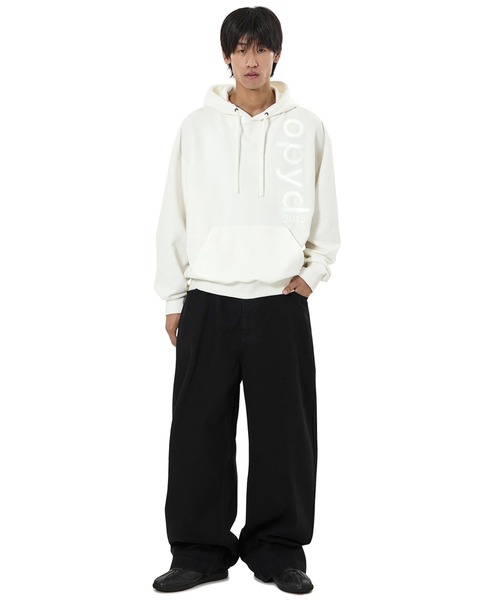 OY(オーワイ)の「『OY/オーワイ』INSET LOGO HOODIE/インセットロゴプルオーバーパーカー(パーカー・レディース・ホワイト/ブラック・M/L)」の17枚目の写真