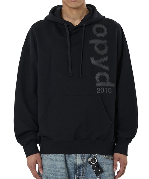 OY(オーワイ)の「『OY/オーワイ』INSET LOGO HOODIE/インセットロゴプルオーバーパーカー(パーカー・レディース・ホワイト/ブラック・M/L)」の7枚目の写真