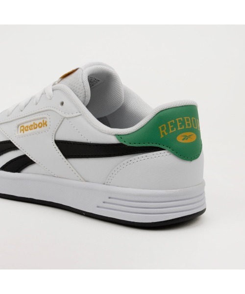 Reebok（リーボック）の「コート アドバンス / COURT ADVANCE（スニーカー・メンズ・ホワイト×グリーン/オフホワイト・22.5cm/23.0cm/23.5cm/24.5cm/24.0cm/25.0cm/25.5cm/26.0cm/26.5cm/27.0cm/27.5cm/28.0cm/28.5cm/29.0cm/30.0cm）」の6枚目の写真