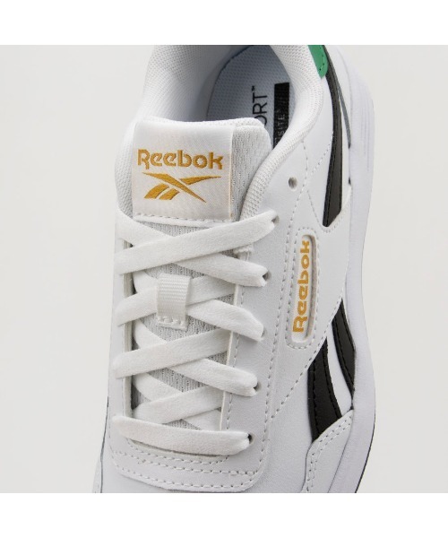 Reebok（リーボック）の「コート アドバンス / COURT ADVANCE（スニーカー・メンズ・ホワイト×グリーン/オフホワイト・22.5cm/23.0cm/23.5cm/24.5cm/24.0cm/25.0cm/25.5cm/26.0cm/26.5cm/27.0cm/27.5cm/28.0cm/28.5cm/29.0cm/30.0cm）」の7枚目の写真