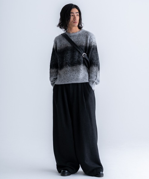 2way slit half moon bag / 2wayスリットハーフムーンバッグ