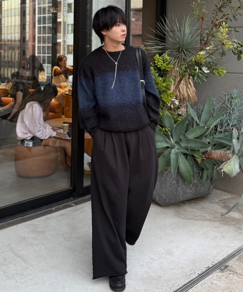 2way slit half moon bag / 2wayスリットハーフムーンバッグ