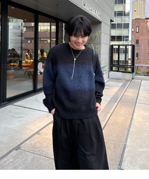 2way slit half moon bag / 2wayスリットハーフムーンバッグ