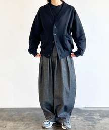 HARVESTY（ハーベスティ）の「HARVESTY / ハーベスティー CARDIGAN FRENCH TERRY カーディガン 裏毛スウェット（カーディガン/ボレロ）」