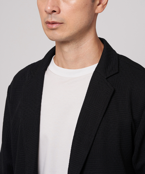 EDIFICE（エディフィス）の「マルチジャガード ジャケット（その他アウター・メンズ・チャコールグレー/ライトグレー/ブラック・SMALL/MEDIUM/LARGE）」の18枚目の写真