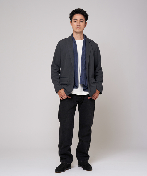 EDIFICE（エディフィス）の「マルチジャガード ジャケット（その他アウター・メンズ・チャコールグレー/ライトグレー/ブラック・SMALL/MEDIUM/LARGE）」の14枚目の写真