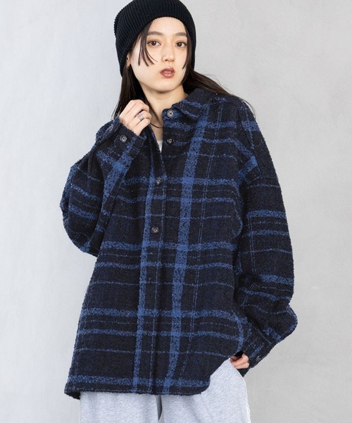 セール】ブークレチェックBIGシャツ（シャツ/ブラウス）｜RAGEBLUE